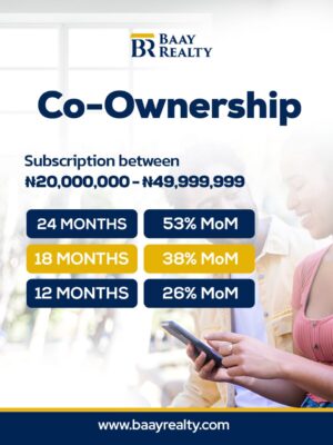 co-ownership - 20M-49.99M