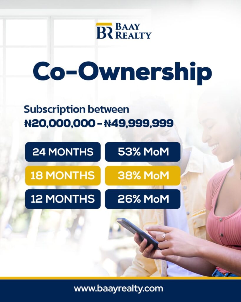 co-ownership - 20M-49.99M