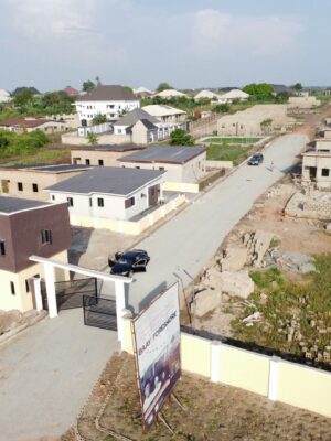 baay foreshore arial view