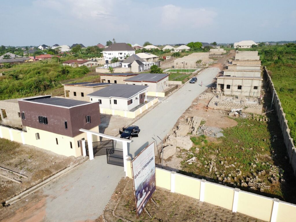 Baay Foreshore aerial view