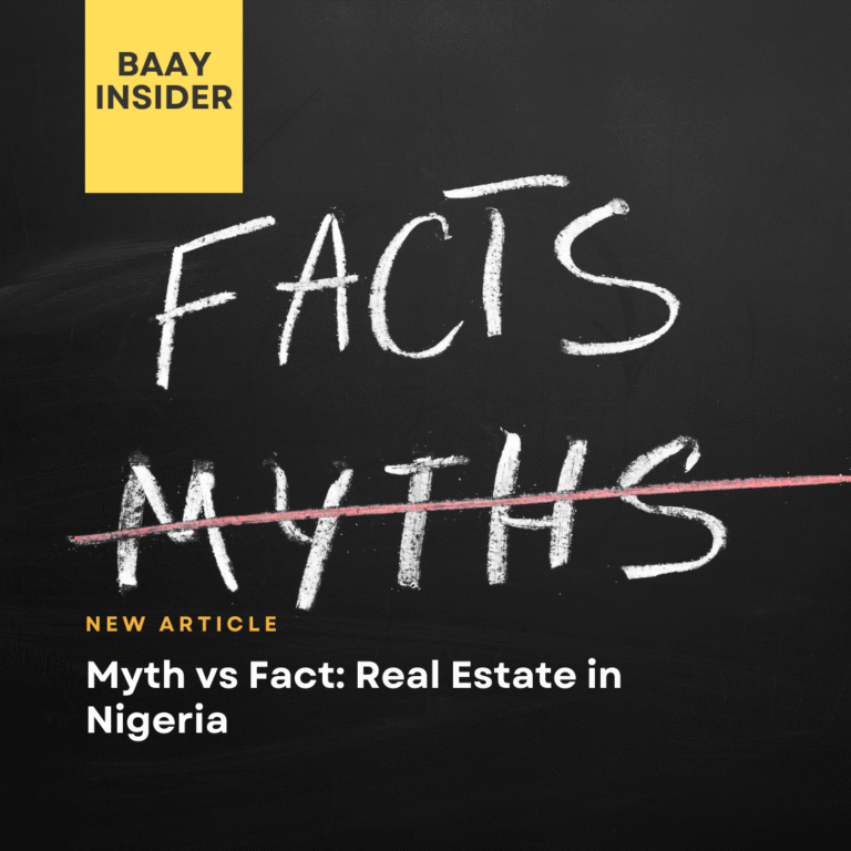 Myth vs Fact: Real Estate in Nigeria
