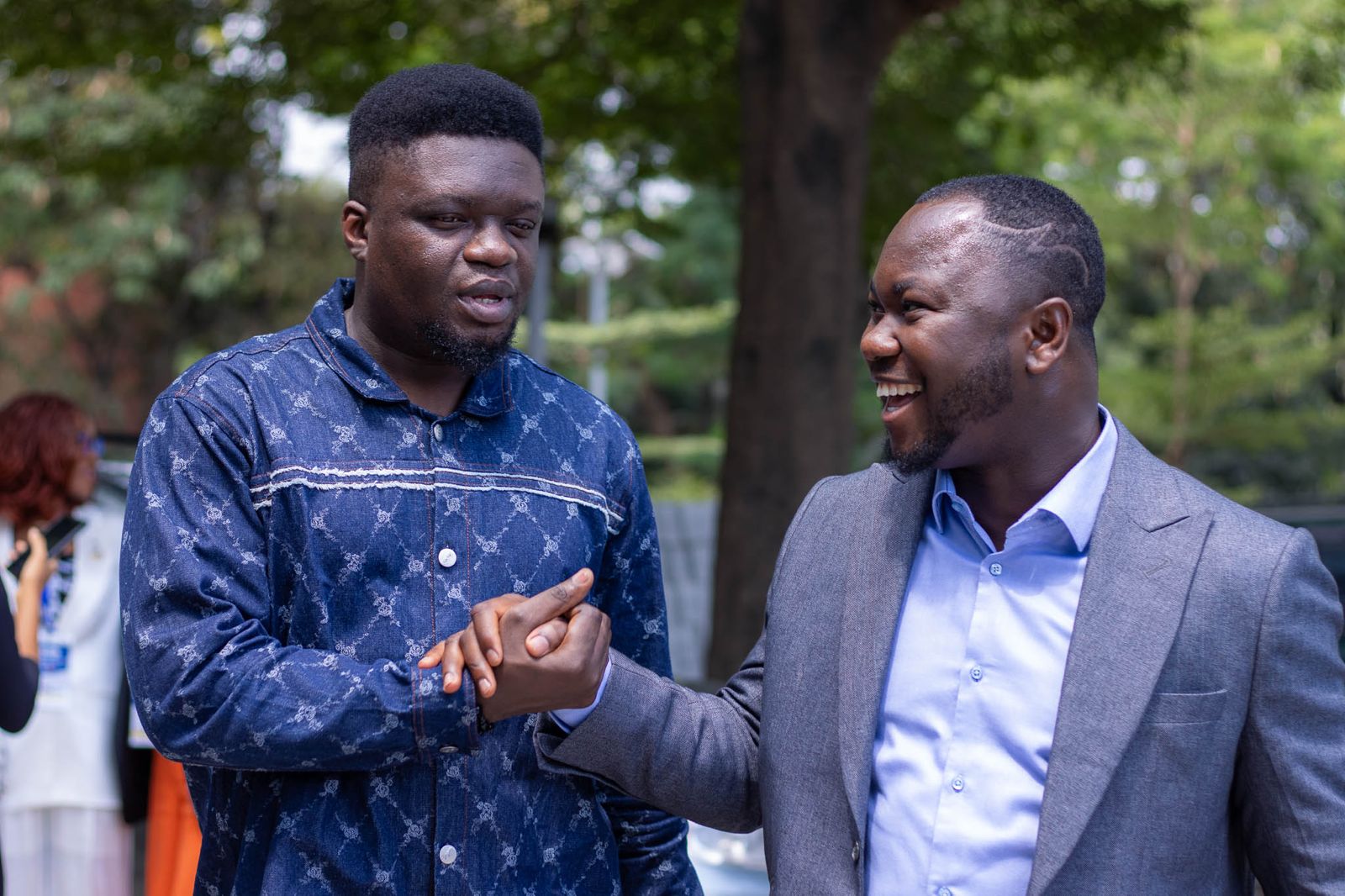asiricomedy and Dr Olusola CEO OF landnest