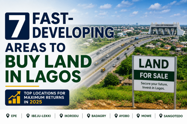 Fast-developing land for sale in Lagos